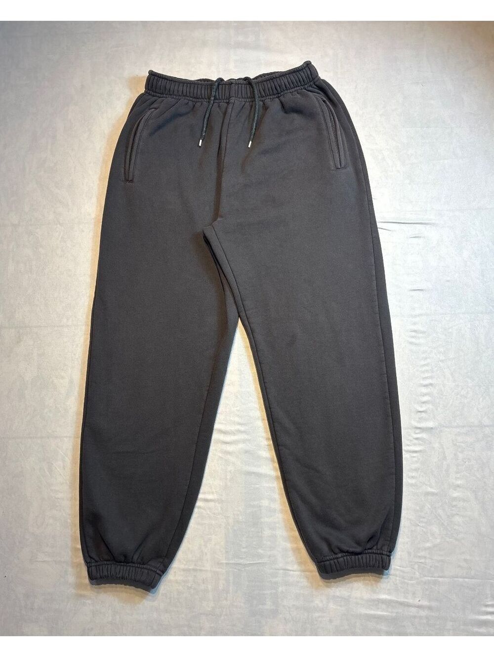 Kanye Yeezy Season 6 Medium Charcoal Gray Sweatpants Joggers